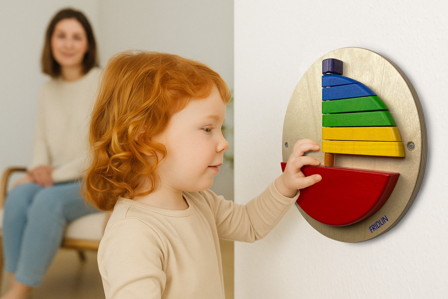 Wall game boat red