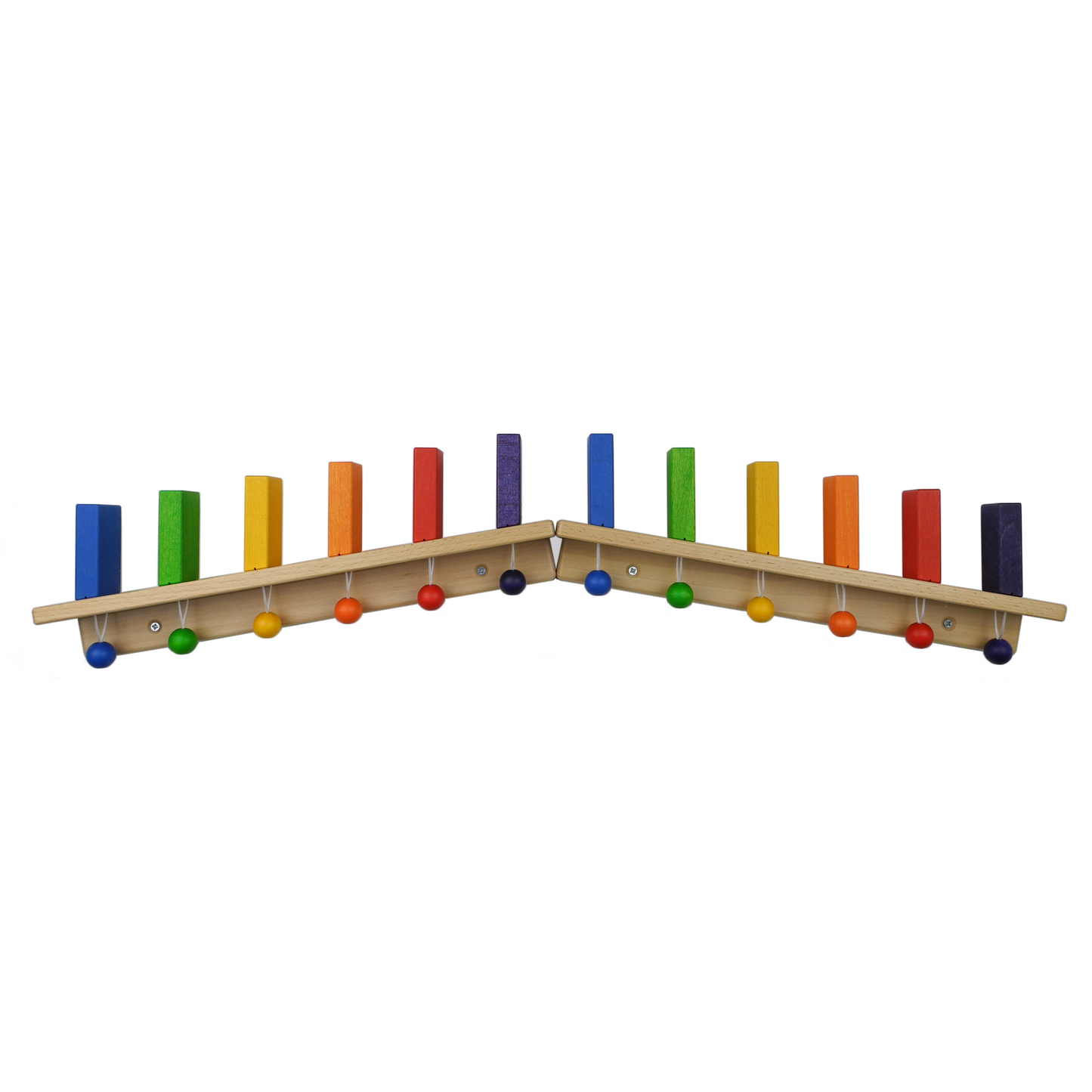 Wall domino up&down 2 parts