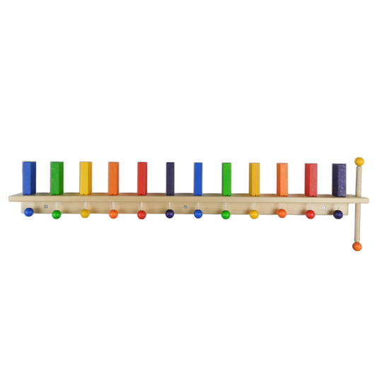 Wanddomino 12 Steine, Hebel rechts