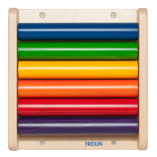 FRIDLIN Rollbrett – nachhaltiges, montessori-inspiriertes Holzspielzeug zur Förderung von Feinmotorik, haptischem Empfinden und visueller Wahrnehmung.“