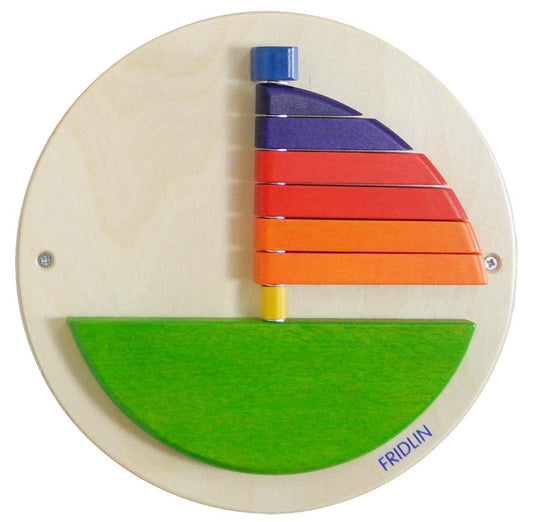 Wall game boat green